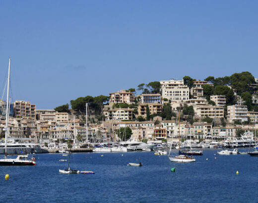 port de soller in mallorca