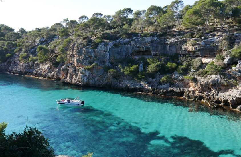 Cala Pi – najpiękniejsza zatoka na południu Majorki.