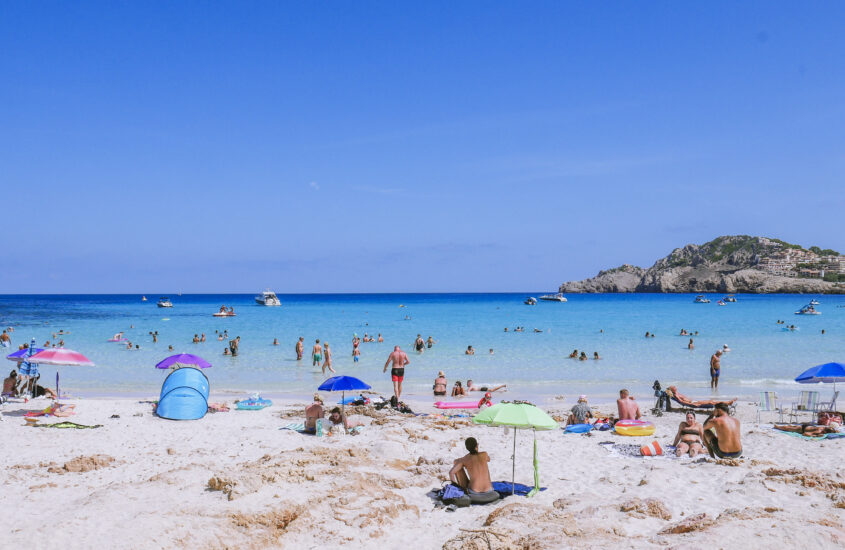 cala agulla in mallorca