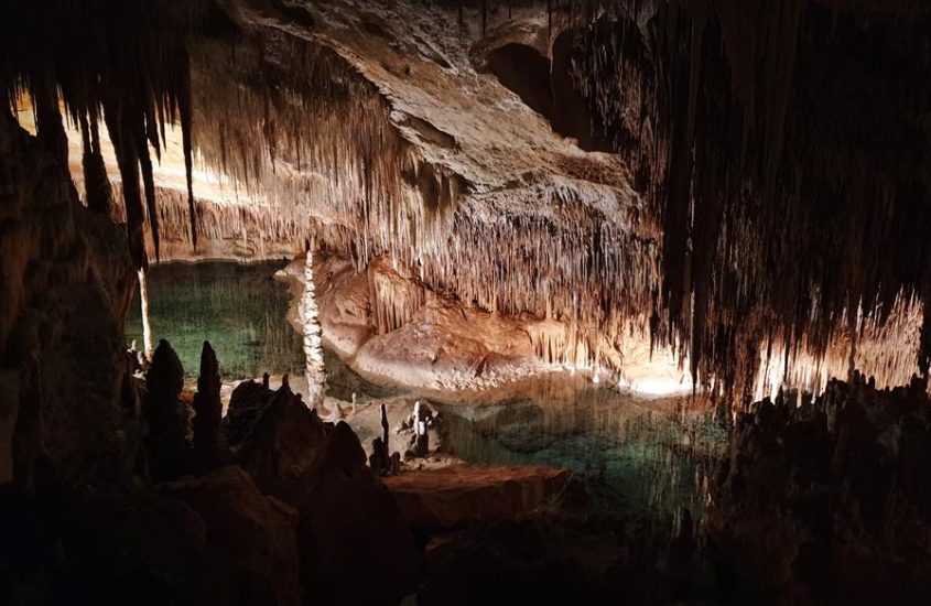 Cuevas del Drach – Smocze jaskinie na Majorce.