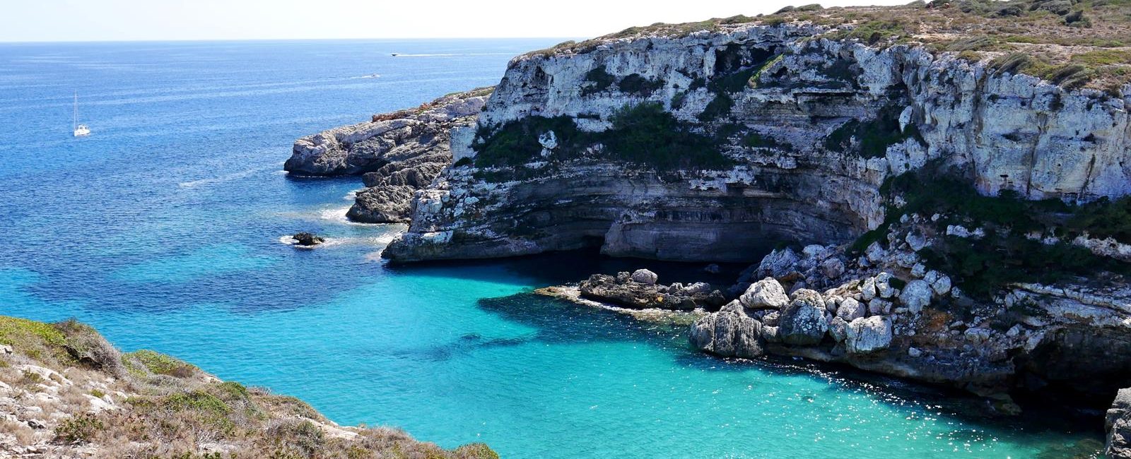 Cala Marmols – virgin bays on Majorca.
