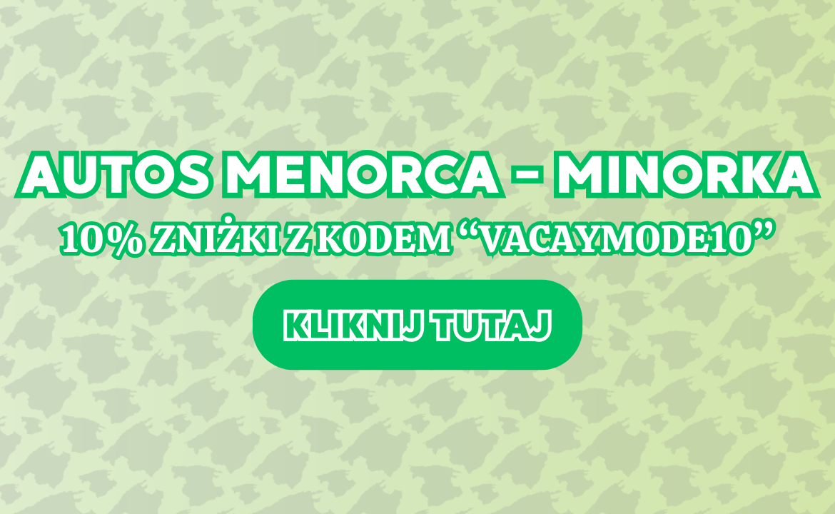 Wypożyczalnia aut Minorka