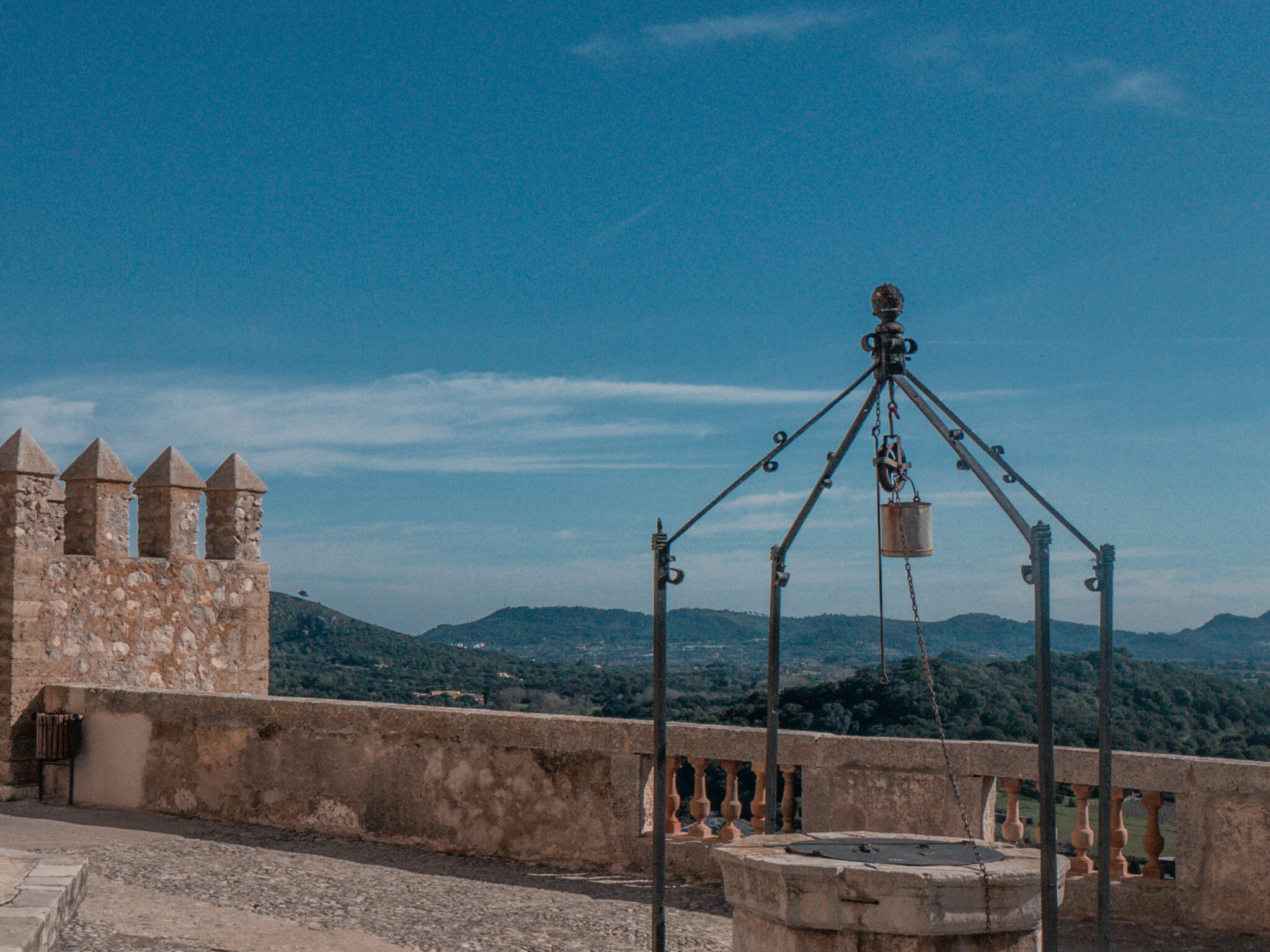 Santuari de santbsalvadir in arta mallorca