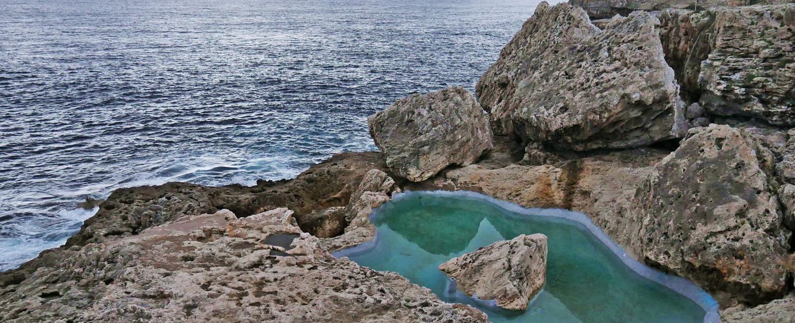 Naturalny basen na Majorce – Cala Egos.