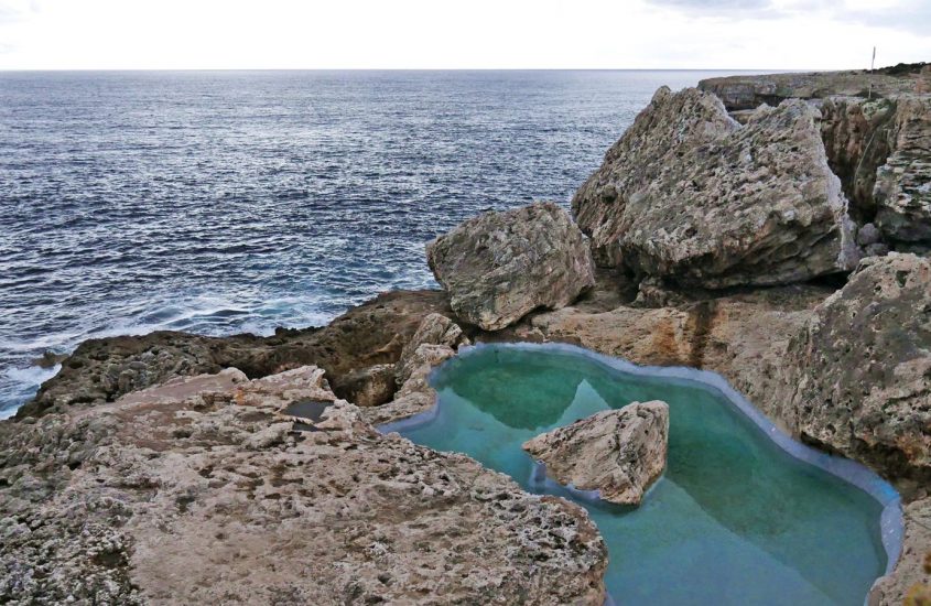 Natural pool in Majorca, Cala Egos.