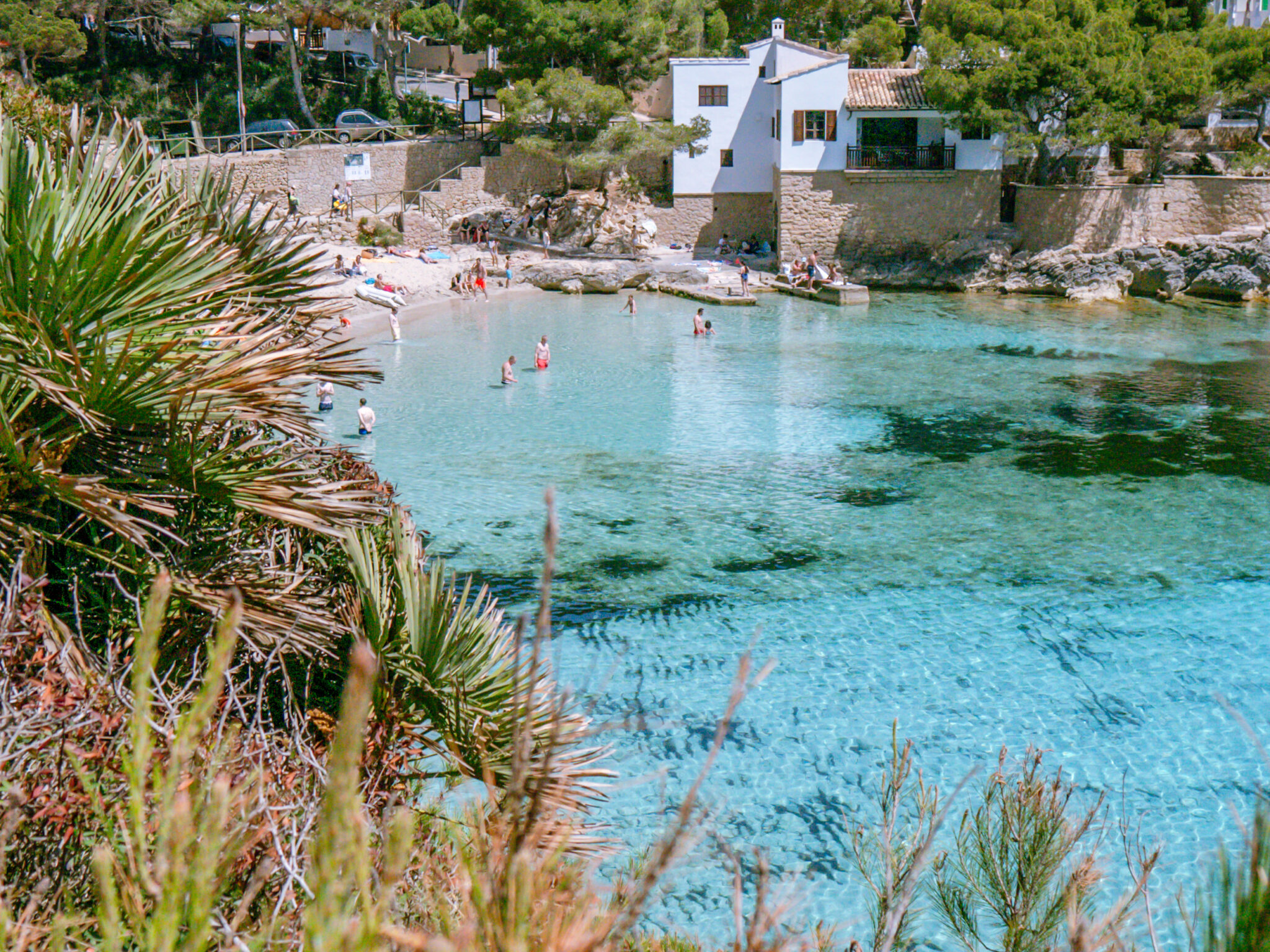 Gat beach in capdepera