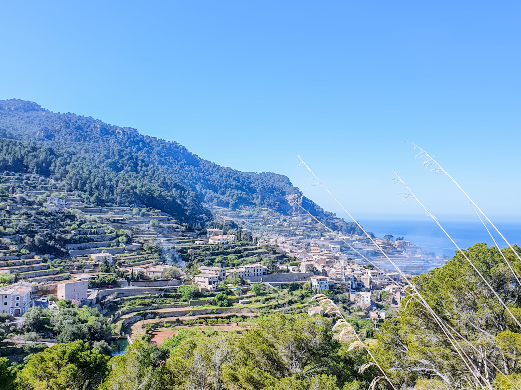 Viewpoint west coast of majorca