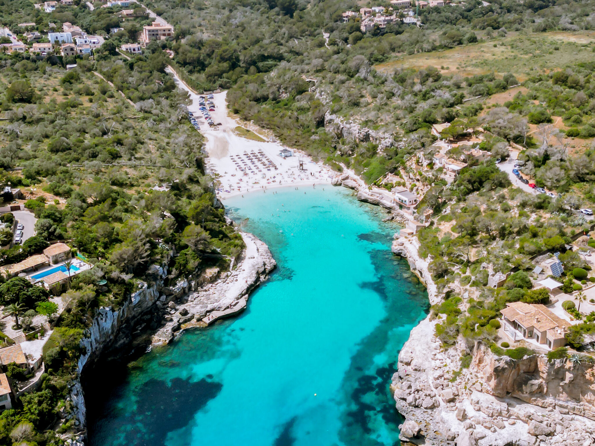 Bay of llombards in santanyi