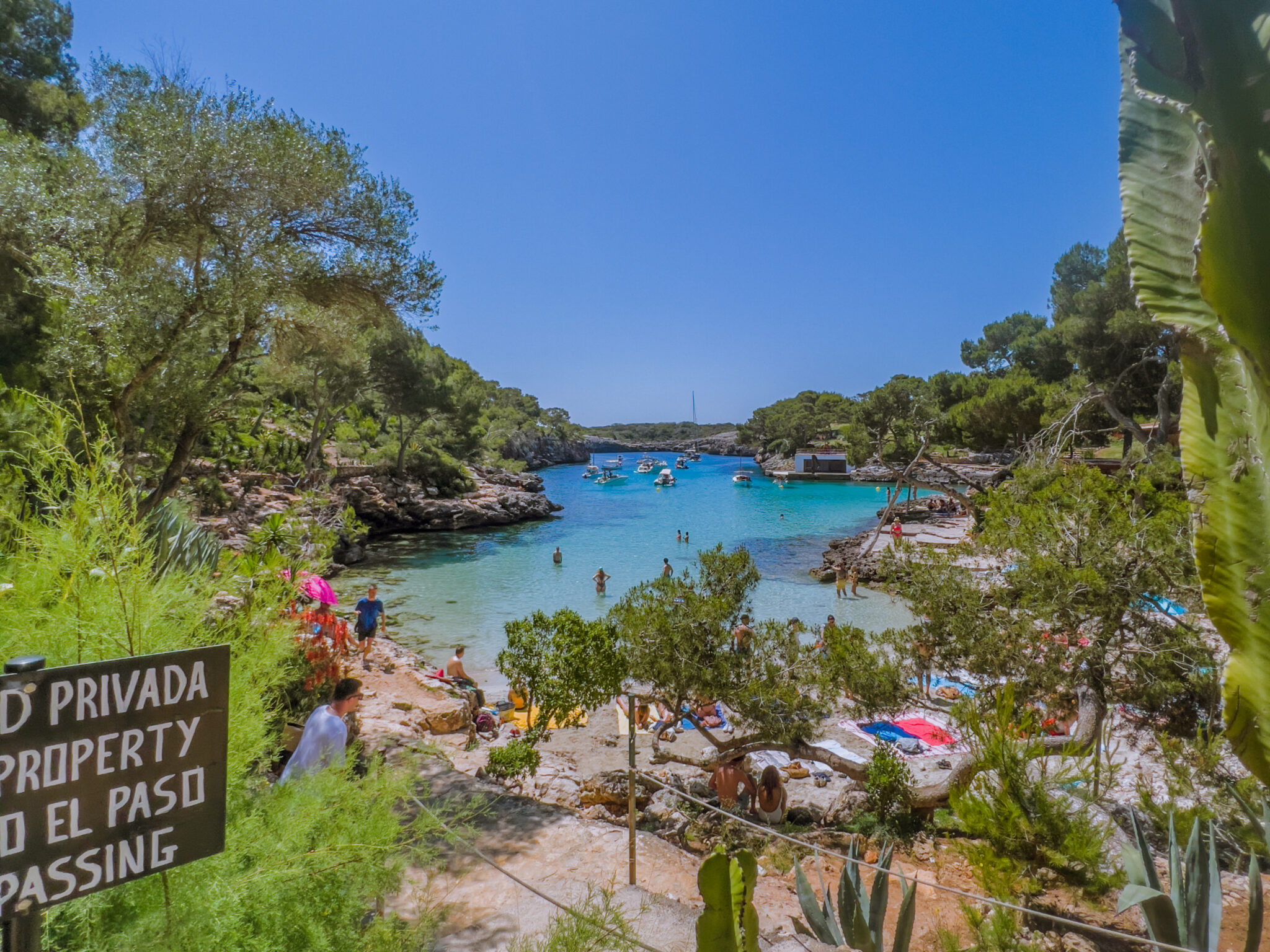 Cala mitjana in majorca