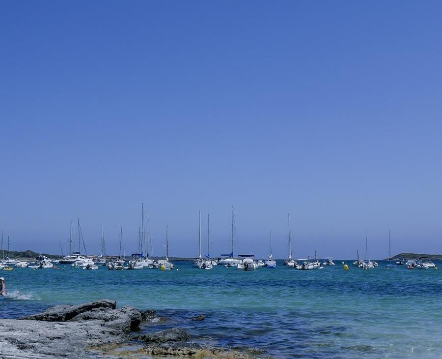 Playa Es Marques na Majorce – południowe wybrzeże Majorki