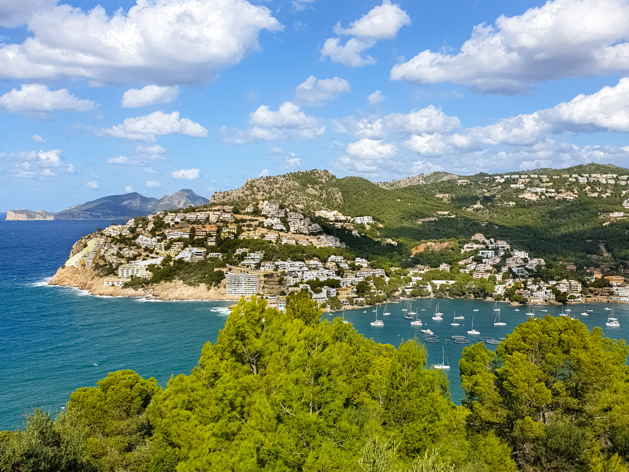 Port de andratx in mallorca