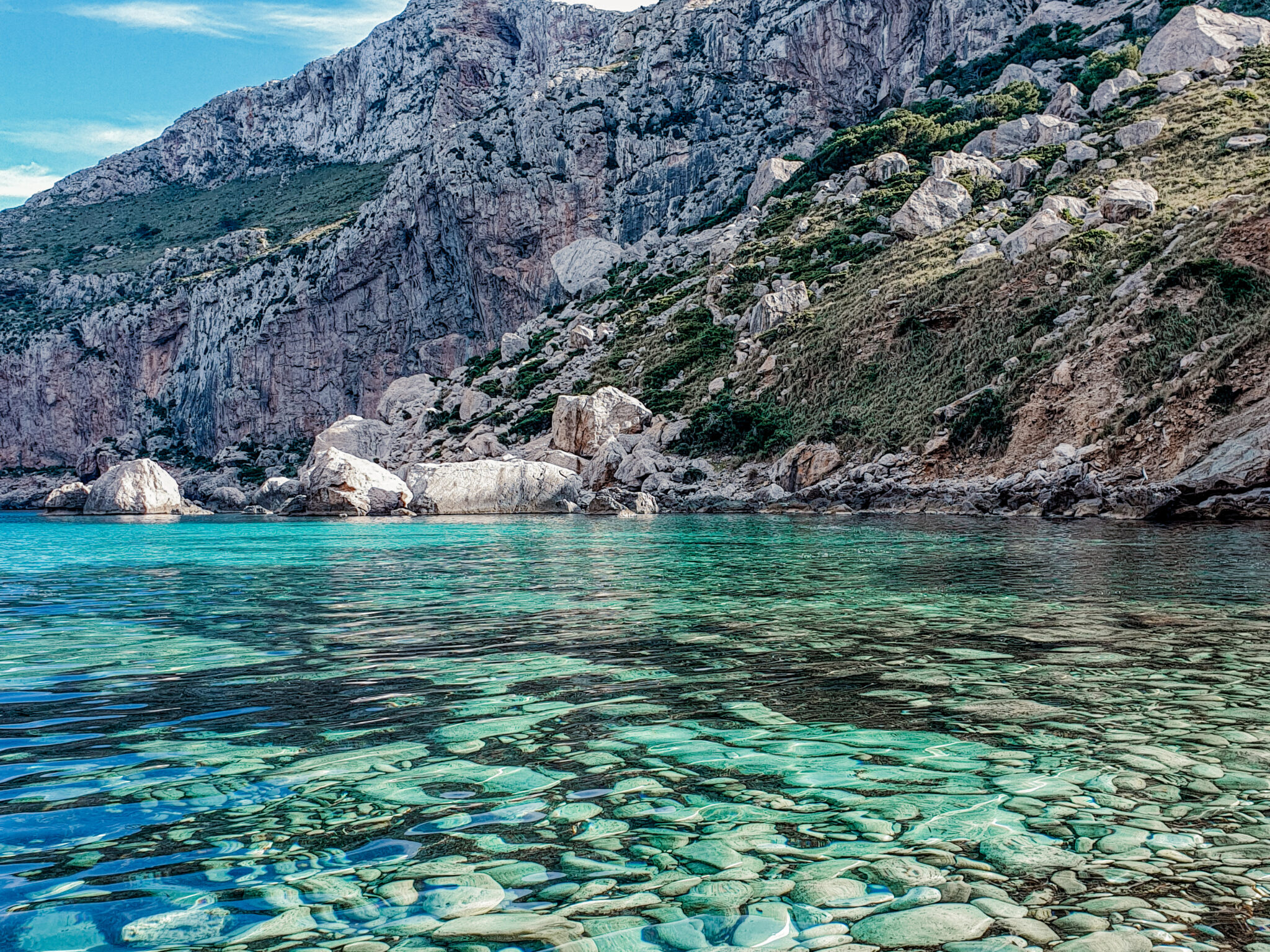 Cala diguera in majorca