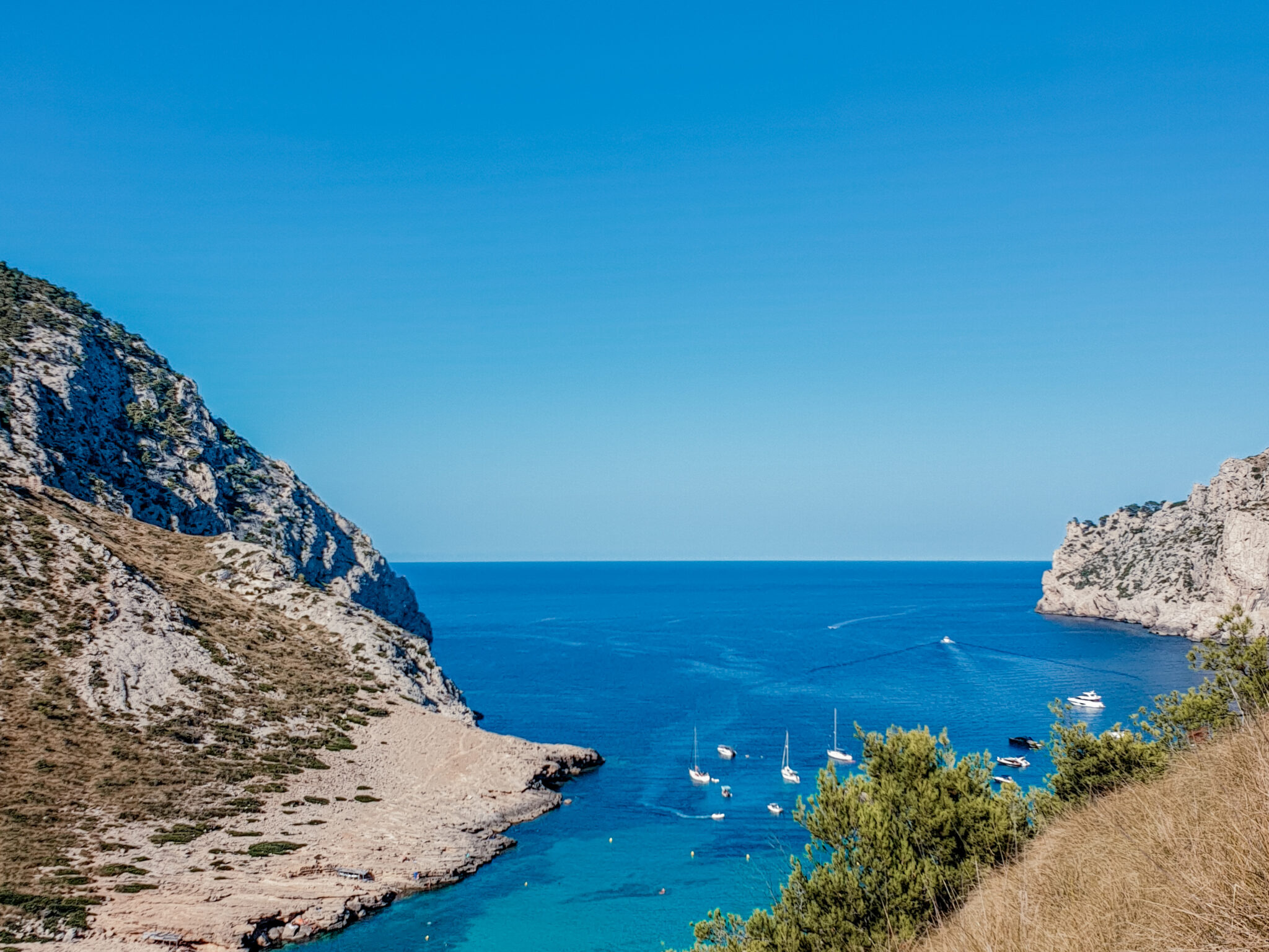 Cala figuera formentor mallorca