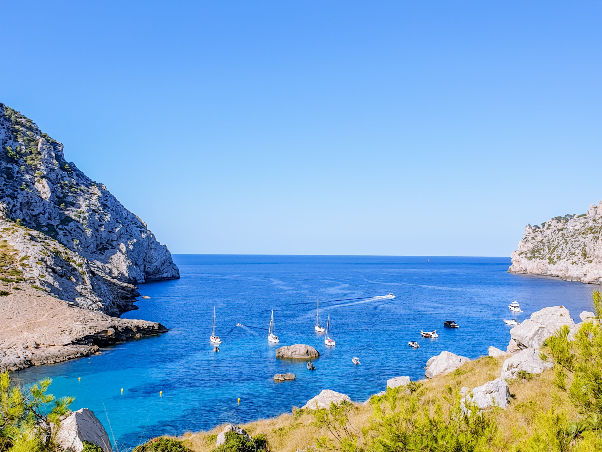 Cala figuera in mallorca