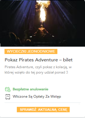 Pokaz Pirates Adventure bilet
