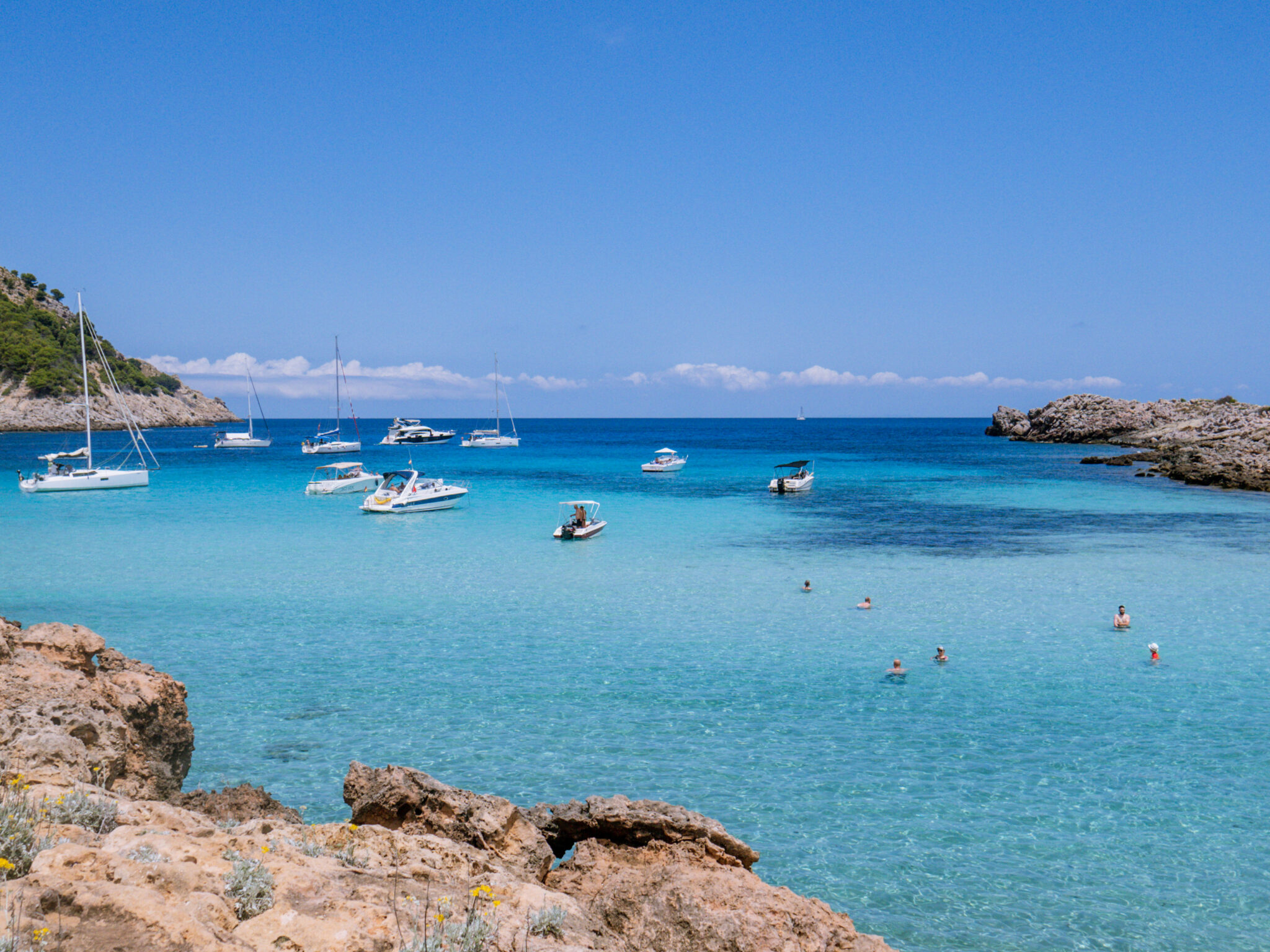 Cala Llamp on Mallorca: An Exclusive Cove Near Port de Andratx