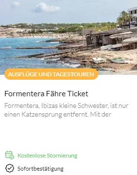 Formentera-Fähre-Ticket