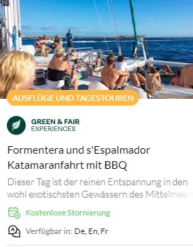 Formentera-und-s'Espalmador-Katamaranfahrt-mit-BBQ