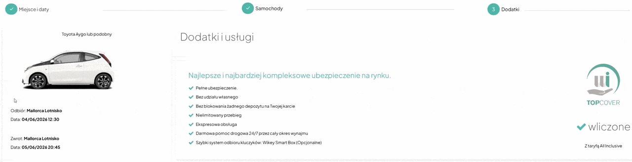Wiber krok 4: wprowadzenie kodu